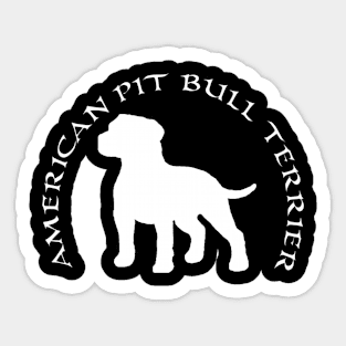 American Pit Bull Terrier dog Sticker